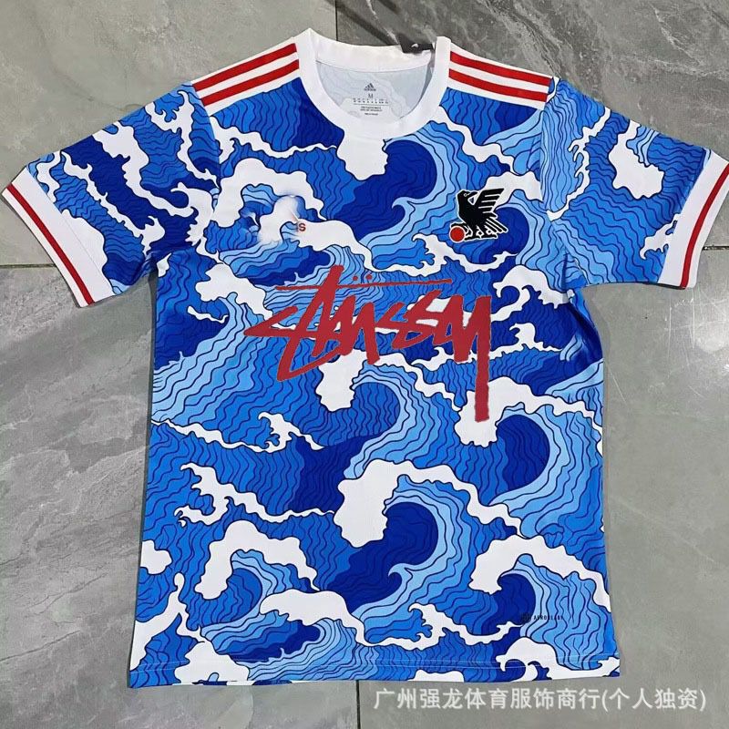 Stussy斯图西球衣弗拉门戈国米意大利纪念版葡萄牙日本短袖足球服|undefined