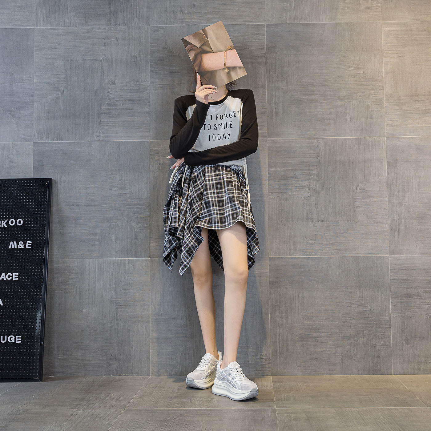 Giày sneaker nữ đế dày tăng chiều cao phong cách cổ điển mới thu 2026 — M2916- 1m màu, M2916-1 màu đỏ, M2916-1 màu vàng chi tiết 5