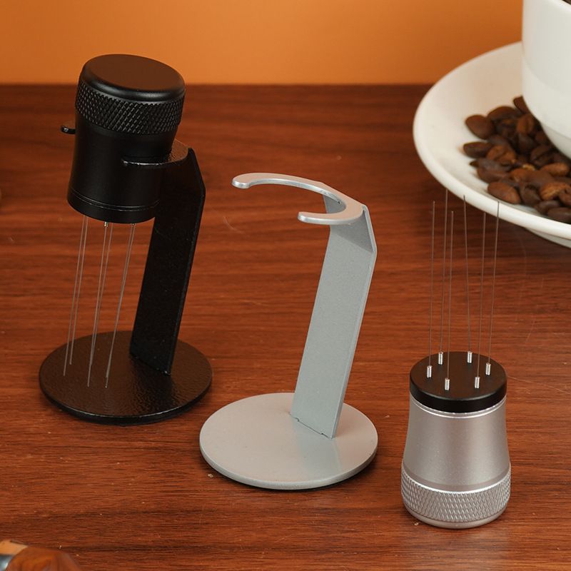 New coffee powder needle with stand, detachable cleaning, 6 needles, direct source goods, wholesale