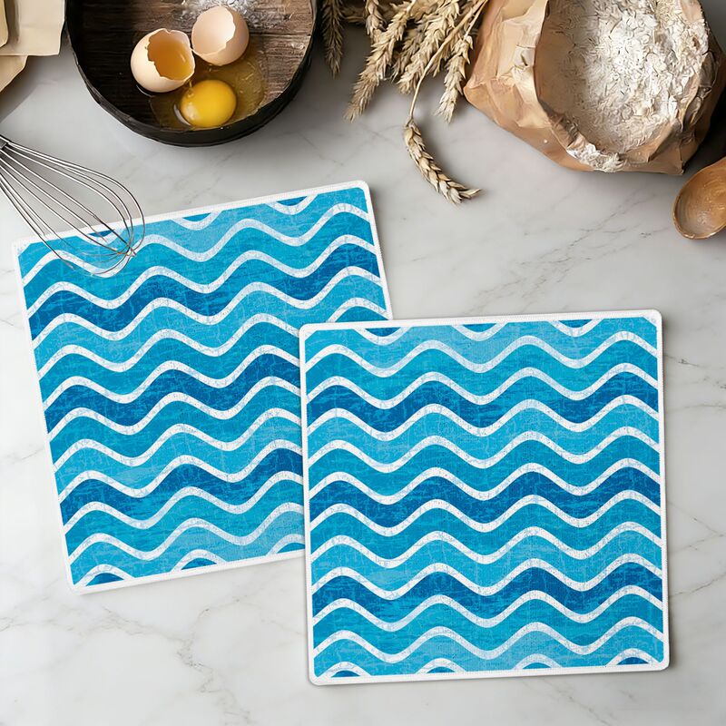 [30*30 Tea Towel] Amazon Small Hand Towel, Cleaning Cloth, Kitchen Towel, Microfiber Dishwashing Cloth