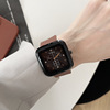 Silica gel square dial, trend universal watch for leisure suitable for men and women, Korean style