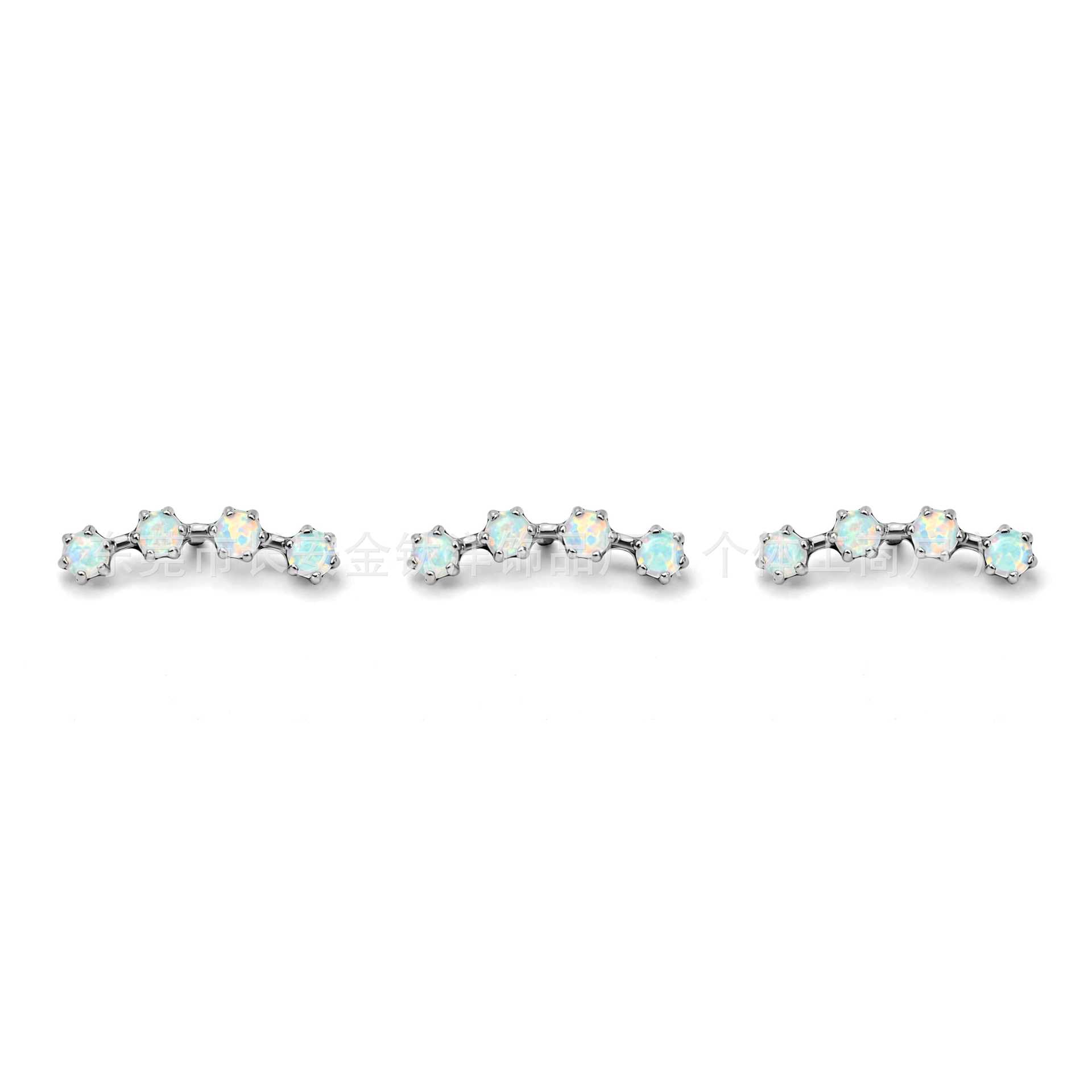 Labret piercing jewelry detail image