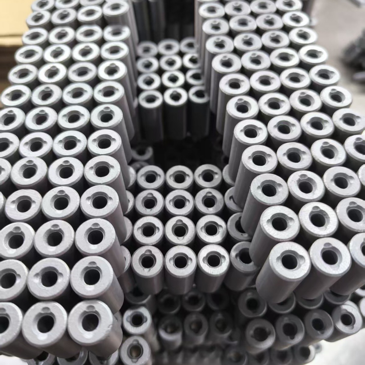 铁氧体径向4极强磁磁铁水泵电机磁环风扇配件强吸磁铁圆形