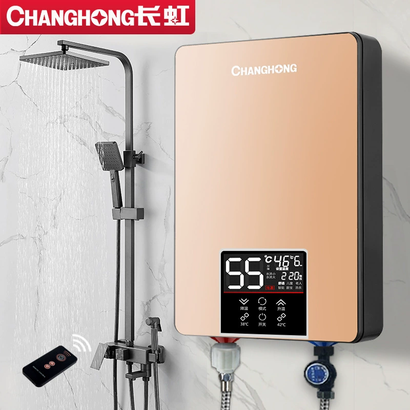 Changhong подлинный 6000W мгновенный электрический водонагреватель для домашней ванны небольшой нагрев горячей и холодной воды водонагреватель с постоянной температурой