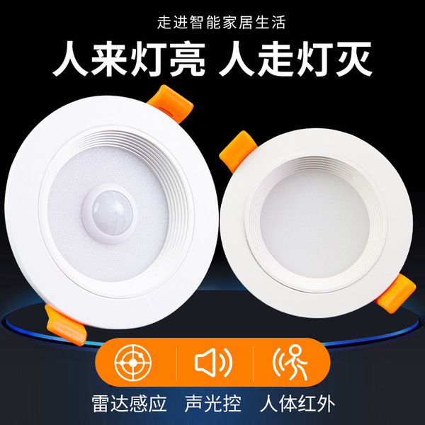 Physiological induction ceiling light for hotel