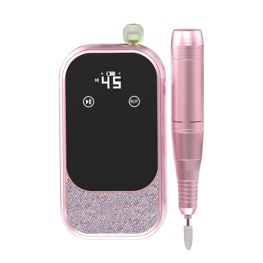 Ampuñador de uñas eléctrico recargable 45000RPM ampuñador de uñas especial transfronterizo sin quemar