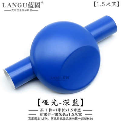 Automotive Film | Furniture Sticker Car Film - other-matte-dark-blue-1m-l-x-15m-w