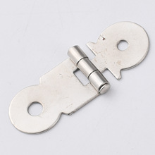 大八不对称合页银色镀镍异形不对称圆尖角铰链连接铰链衔接合页