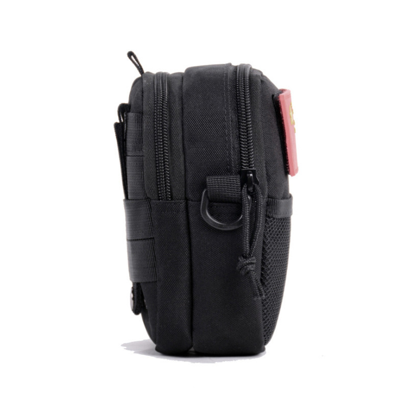 Bolsa para teléfono móvil para deportes al aire libre, bolsa táctica impermeable de tela Oxford, bandolera para ciclismo, senderismo, ocio, riñonera con correa trasera