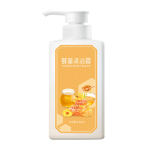 Qingling Honey Shower Gel is moisturizing, moisturizing, long-lasting and fragrant. Go to windy places. Xie Zhiyao's same style for men and women.