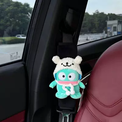 Authentic Ugly Fish Hanton Car Sürətlər qutusu və əl tormozu başlıqları - puppy-hat-cute-ugly-fish-black-velvet-shoulder-pads-hand-sewn