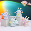 Cute Flying Rabbit Blind Blind Blind Battle Jade Rabbit Fairy Display Creative Mid -Autumn Festival Gift Factory Spot Direct Sales