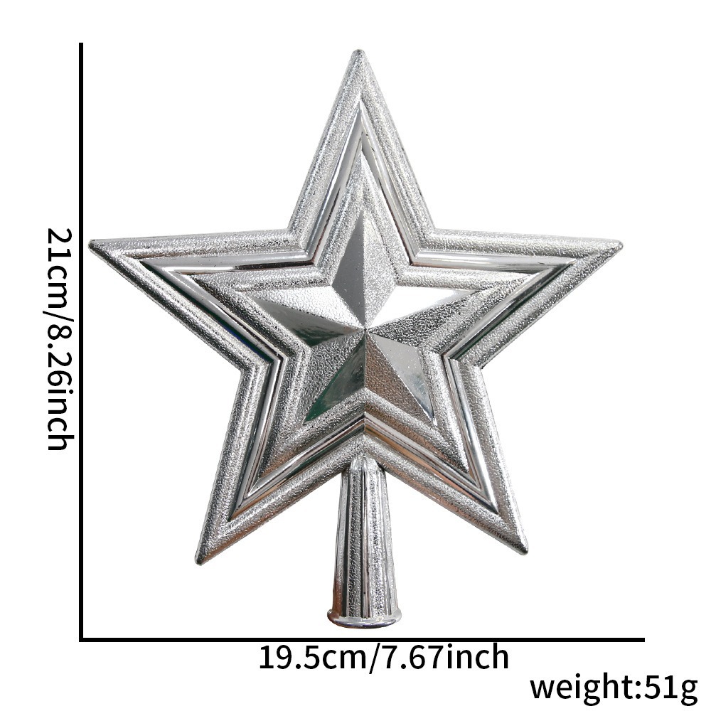 21CM Silver Tree Top Estrella