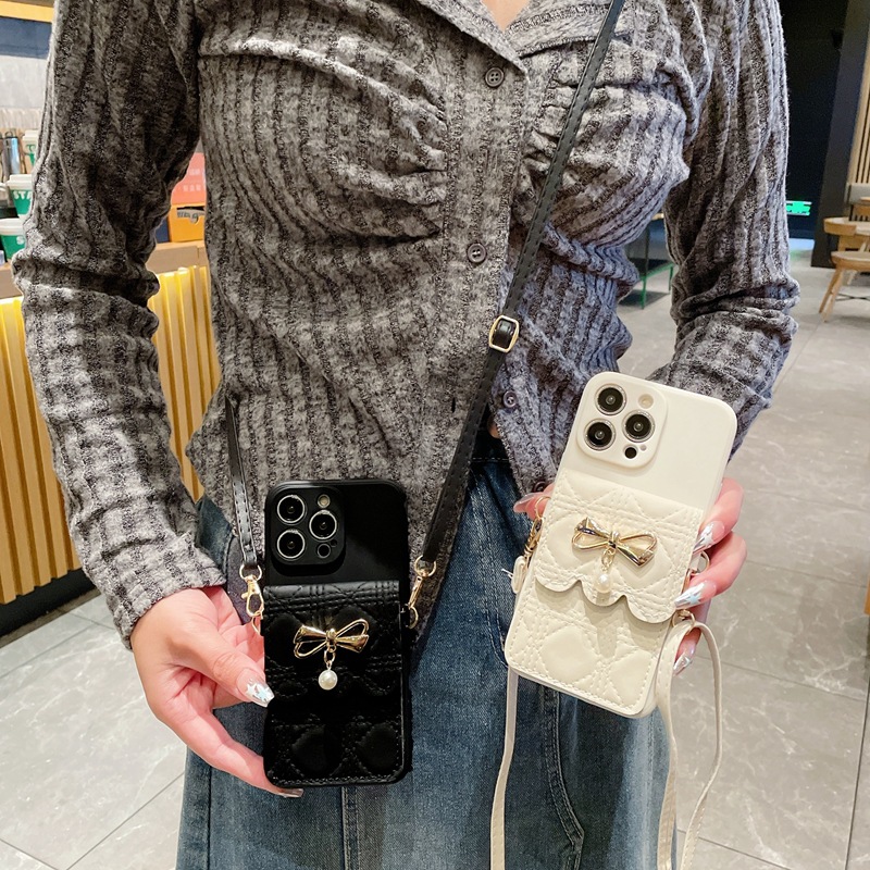 Luxury Protective Phone Case With Card Holder For Iphone Models_voghion.com