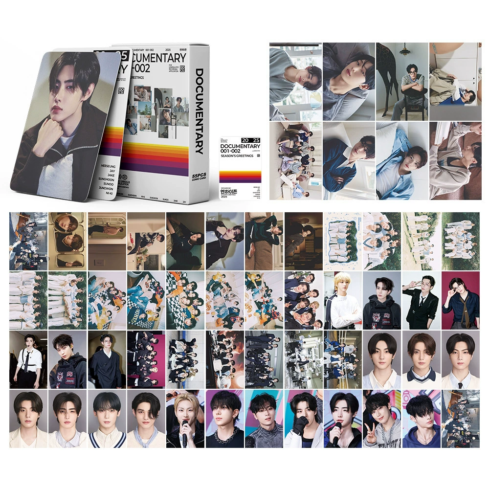 GZ эксклюзивный набор фото-карт, всего 55 карточек, корейский стиль KPOP периферия LOMO фотокарты