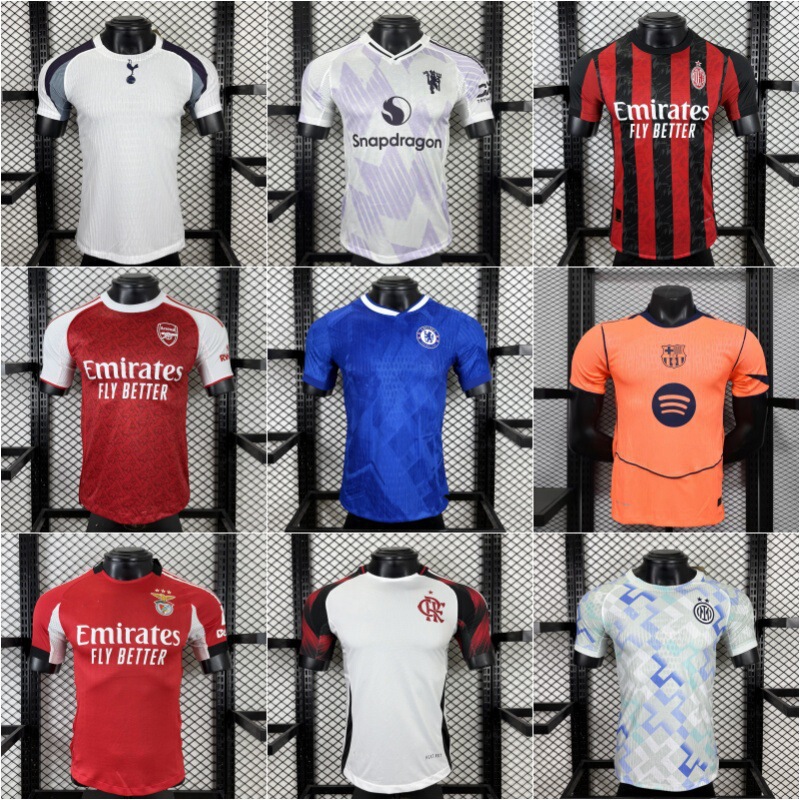 2526 New Player Edition Football Jerseys Popular Clubs Ajax Tottenham Liverpool Home Cross-Border Hot-Selling Items