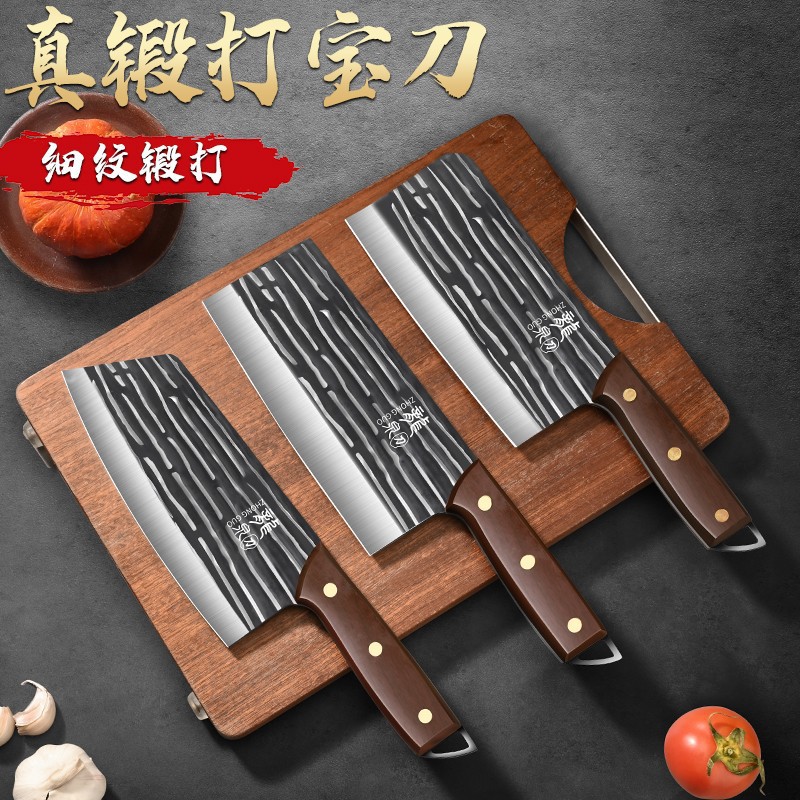 Yangjiang cuchillo de cocina de acero inoxidable forjado cuchillo de cocina de corte de carne afilado conjunto de cuchillo de corte de hueso image 2