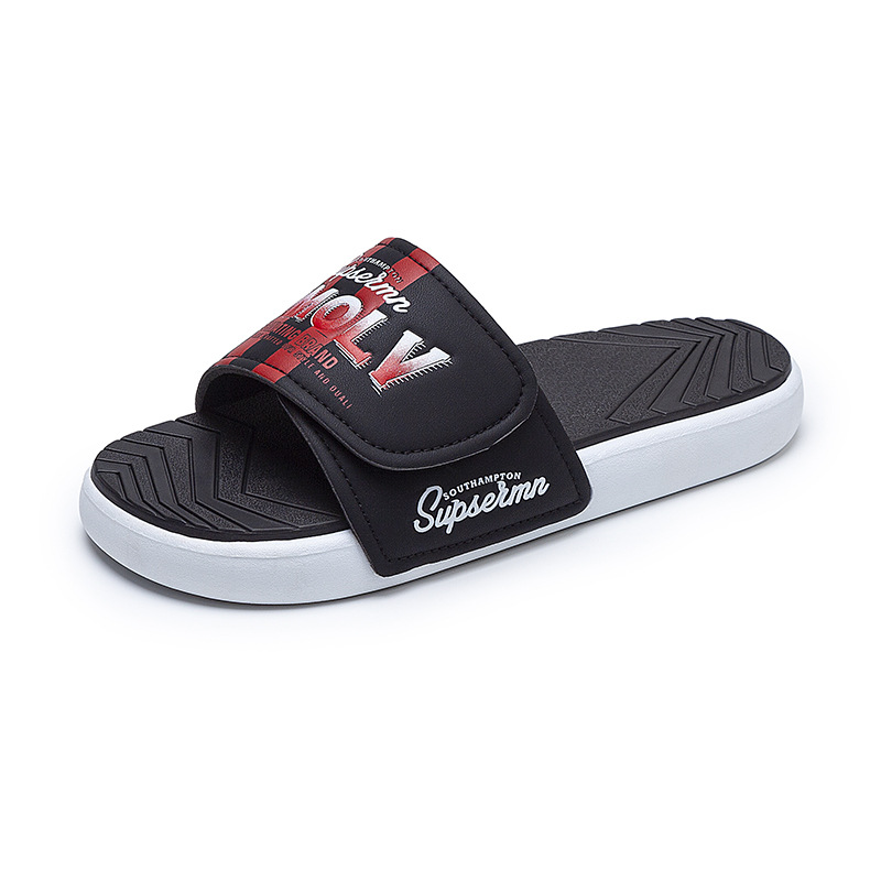Zapatillas al por mayor de dibujos animados lindo hombre arrastrando zapatillas de casa de verano