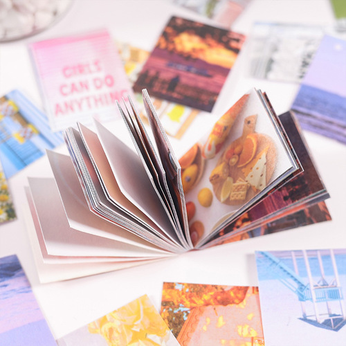 Yuezhen Sweet Heartbeat Planner Sticker Book Cute Ins Children's Stickers Creative Journaling Supplies Sticker Book Wholesale