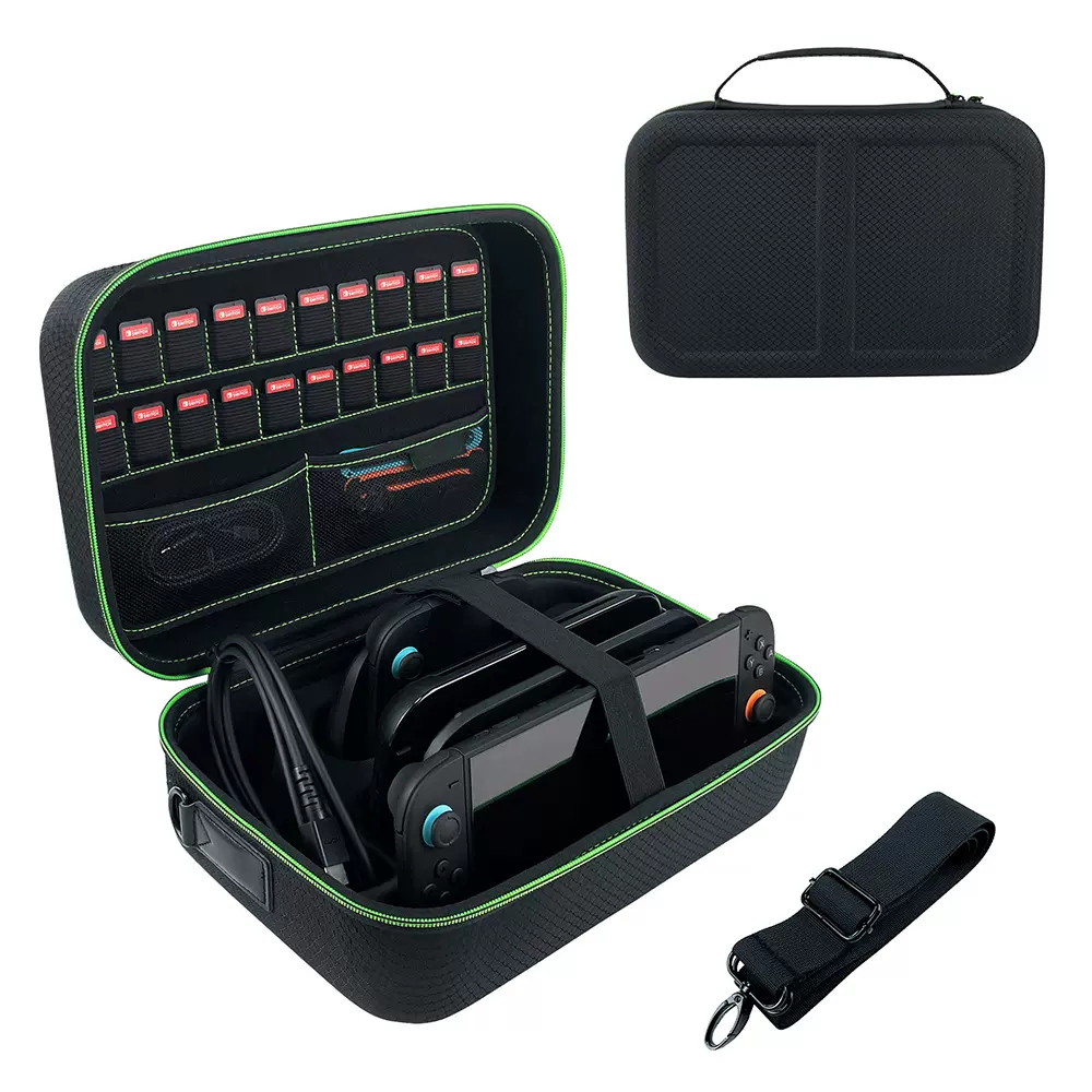 硬壳switch2代收纳包任天堂switch收纳包多功能全套收纳大包