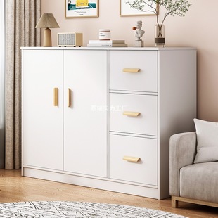 Cabinet of Drawers Cream Style Drawer Cabinet Bedroom Storage Cabinet Living Room Wall with Drawer Storage Cabinet Simple Modern Storage Cabinet