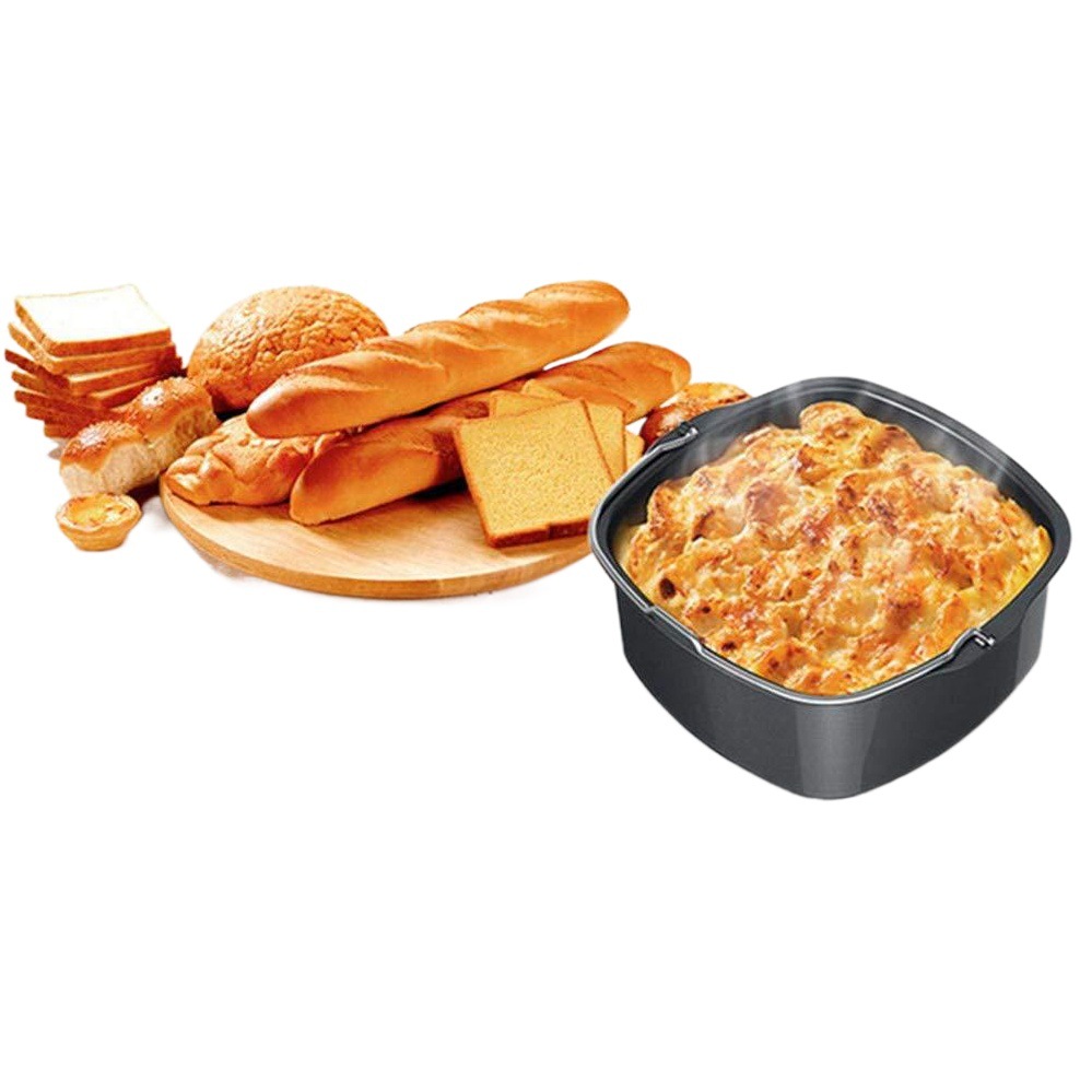 Accesorios para freidora de 7 pulgadas de 8 pulgadas cuadrado de la torta de la cesta HD9925/HD9860/HD9905/01