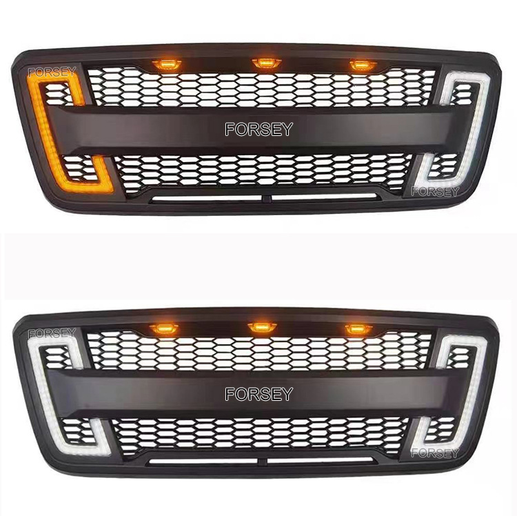 Suitable for 04-08 Ford F-150 front grille with illuminated LED lights