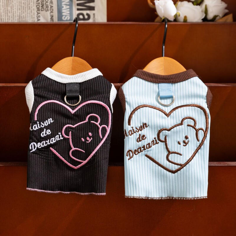Ins-Style Spring and Summer Dog Clothes, Thin and Breathable Two-Legged Vest for Small and Medium-Sized Dogs, Pet Clothing Ins-Style Spring and Summer Dog Clothes, Thin and Breathable Two-Legged Vest for Small and Medium-Sized Dogs, Pet Clothing