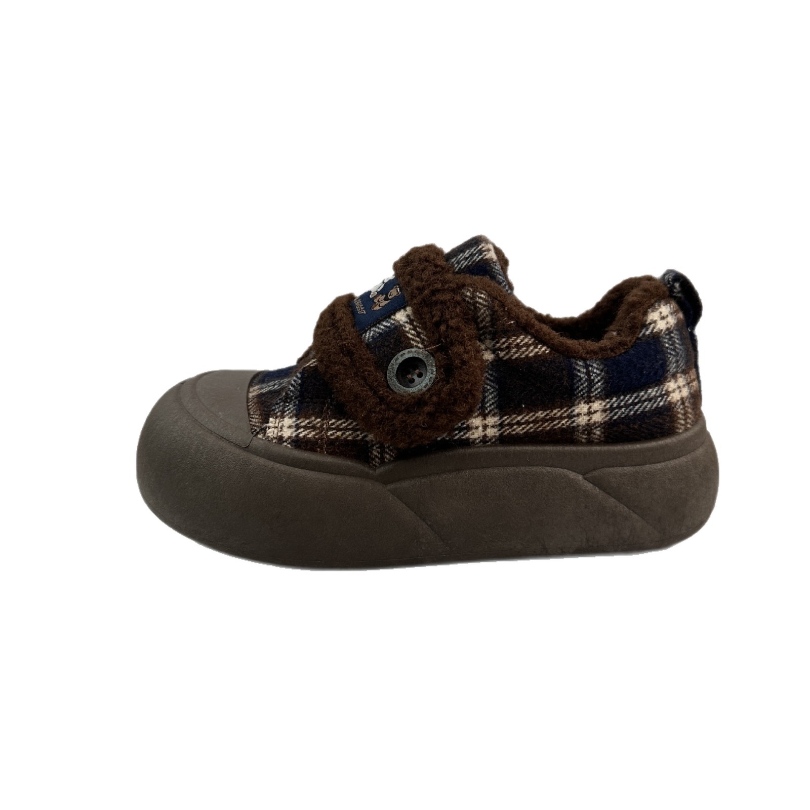 Yuanbo invierno aumento de suela gruesa y zapatos de lana de mujer zapatos casuales de algodón estudiantes 2025 nuevos zapatos de mujer
