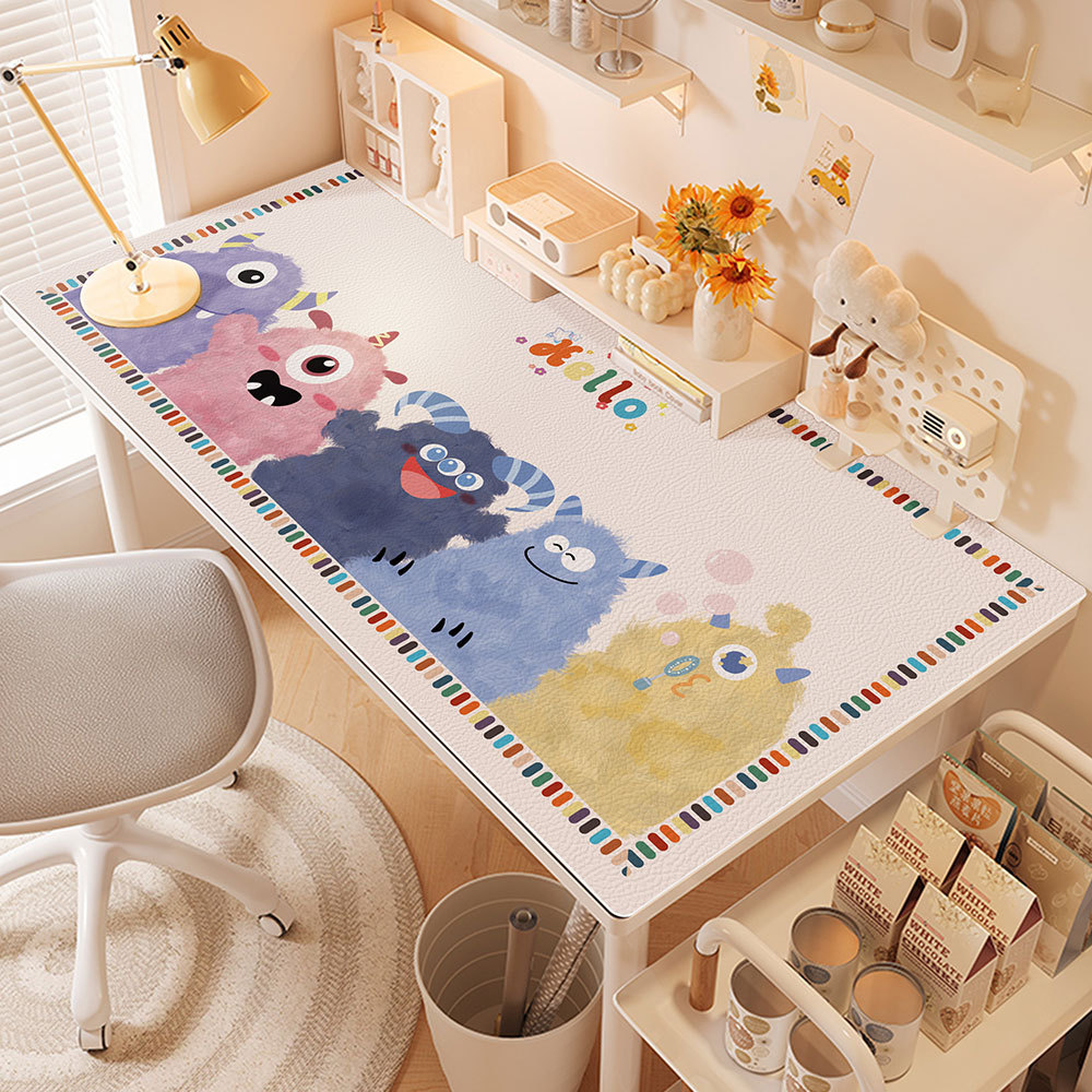 almohadilla de escritorio para proteger los ojos para estudiantes de primaria mesa de estudio infantil almohadilla de protección de escritorio especial friable tela de escritorio de computadora