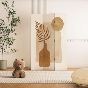 Modern Simple Folding Screen Partition Living Room Entrance Blocking Bed Decoration Mobile Bedroom Office Sofa Folding Screen