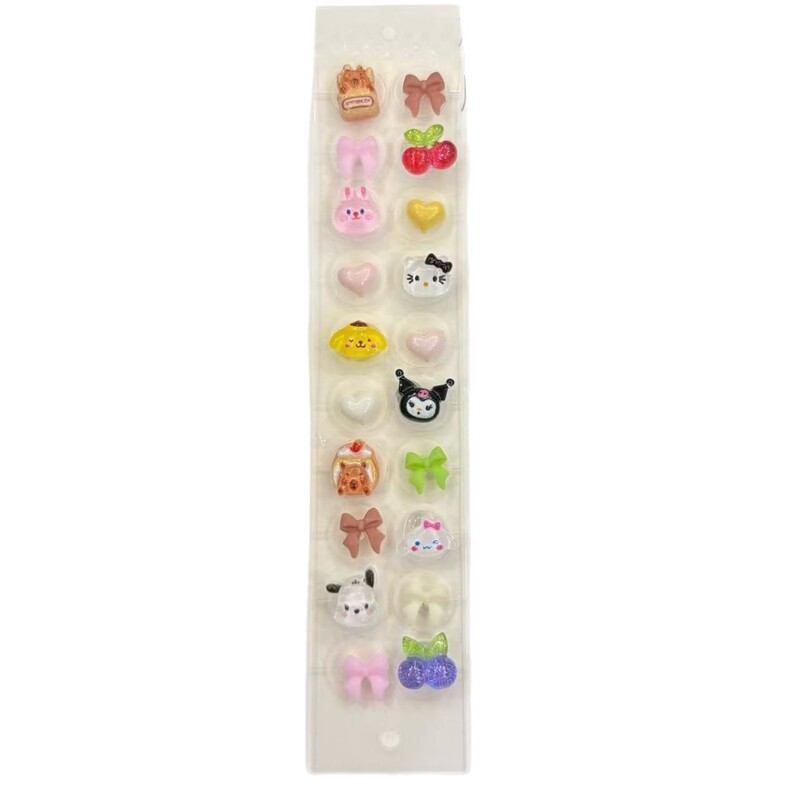 クロミ子供用かわいいパンチフリーファッション耳穴ステッカーパーソナライズされた耳骨ネイルイヤリングジュエリー|undefined