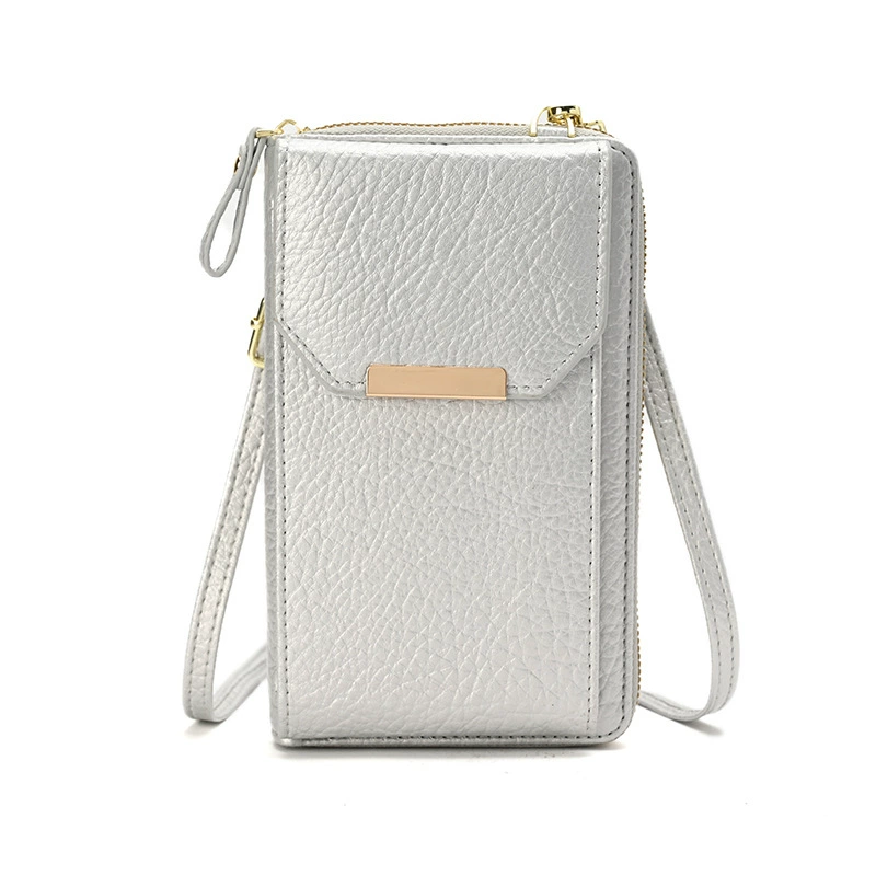 One-shoulder bag, wallet with zipper, (Cross-border trading)