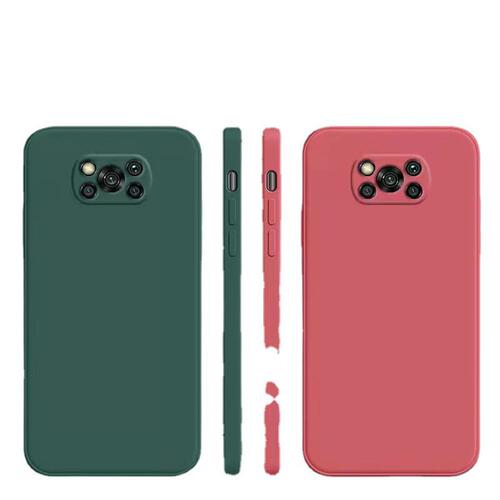 Applicable to Xiaomi POCO X3 Mag Liquid Phone Case, POCO X3 NFC Full Coverage Straight Edge X3 Pro, Unisex Protective Cover