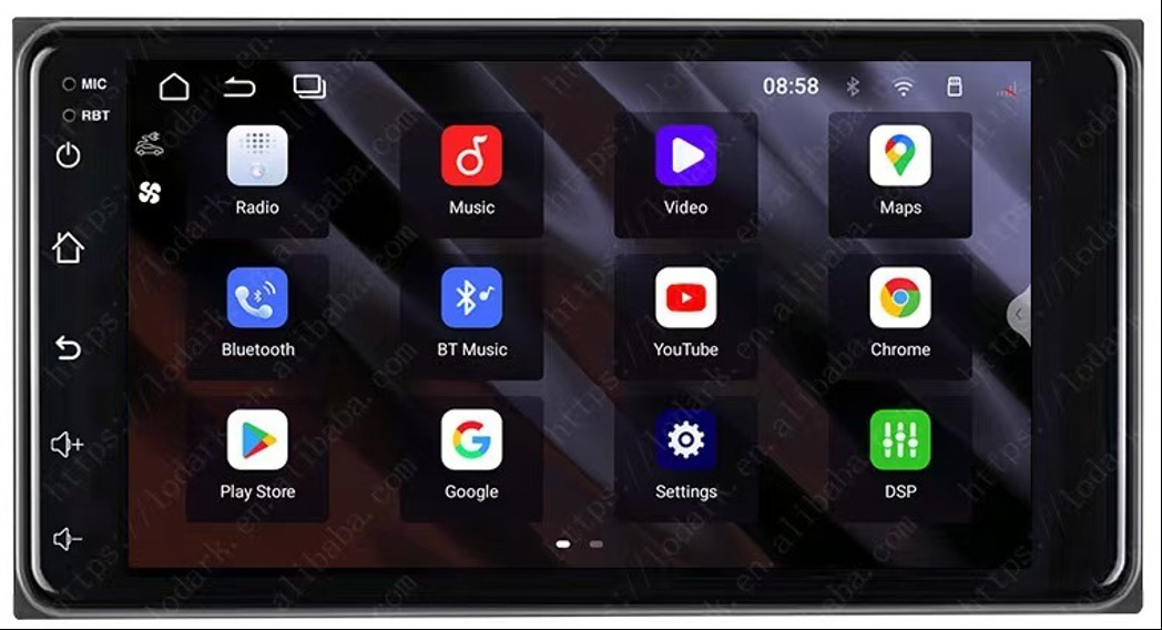 Suitable for Corolla Android Car Gps Navigation Button Device, Navigation System, Carplay Car All-In-One Unit, Center Console