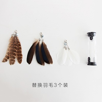 Hohmann Cat Flirting Stick (сменный набор из 3-х перьев) Аксессуары