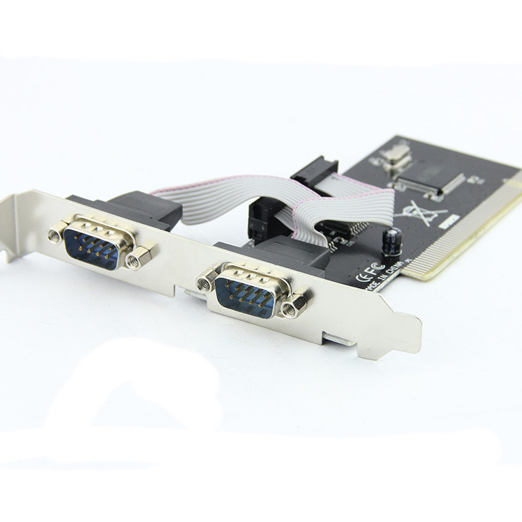 PCI转串口卡COM口RS232 9针设备PCI扩展卡工控卡WCH351Q
