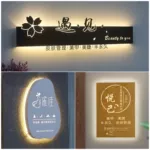 网红发光字灯箱铁艺灯箱广告牌灯箱室外灯箱招牌广告亚克力灯箱