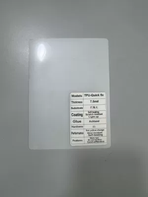 Self-Healing Hydrophobic Anti-Fouling 1.52*15M Car paint protective film - tpu-quick-fix75mil-152cm15m
