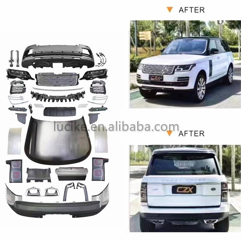 High Quality Car Bumper for Range Rover Vogue 2013-2017 Upgrade to 2020 SVA With High Quality Car Bumper for Range Rover Vogue 2013-2017 Upgrade to 2020 SVA With