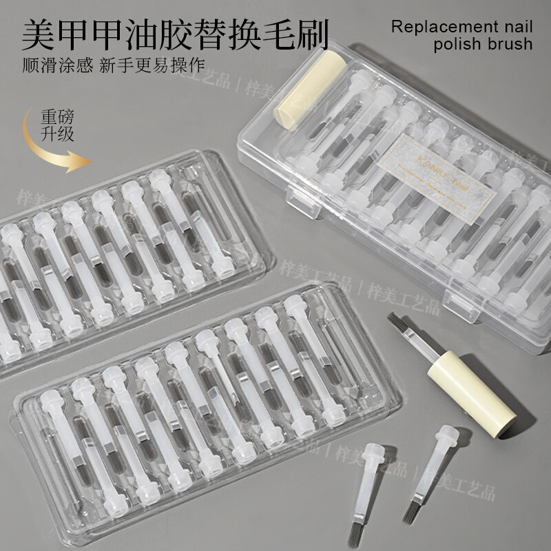Nail Art Pen Nail Polish Glue Brush Replacement Brush Head suit No Deformation Disposable Nail Art Shop Special Brush Nail Art Pen Nail Polish Glue Brush Replacement Brush Head suit No Deformation Disposable Nail Art Shop Special Brush