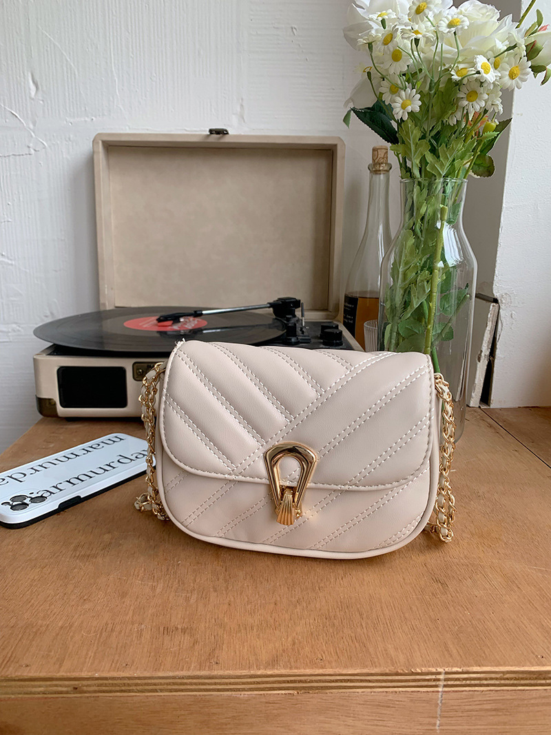 Xiaoxianfen Line kett naiste uue tekstuuri ja temperamendi jaoks Desin Sinle õlg, ristkeha väike ruut_voghion.com