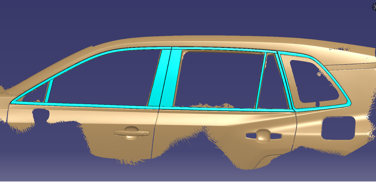 Suitable for Toyota Rav4 26 Models: Rearview Mirror, Fog Light Cover, Corner Protector, Rear Wing Side Cover, Rear Trim Strip