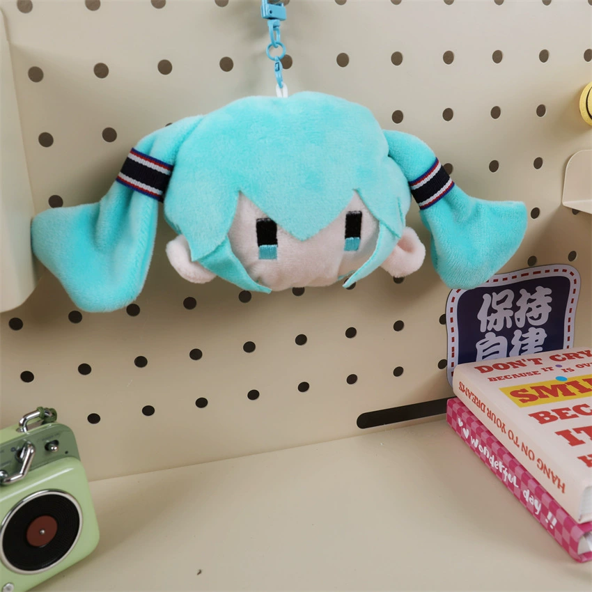 Мультяшный плюшевый Хацунэ Будущее скрипит, назовите школьную сумку подвеска для двухмерной куклы боль для украшения броши брелок