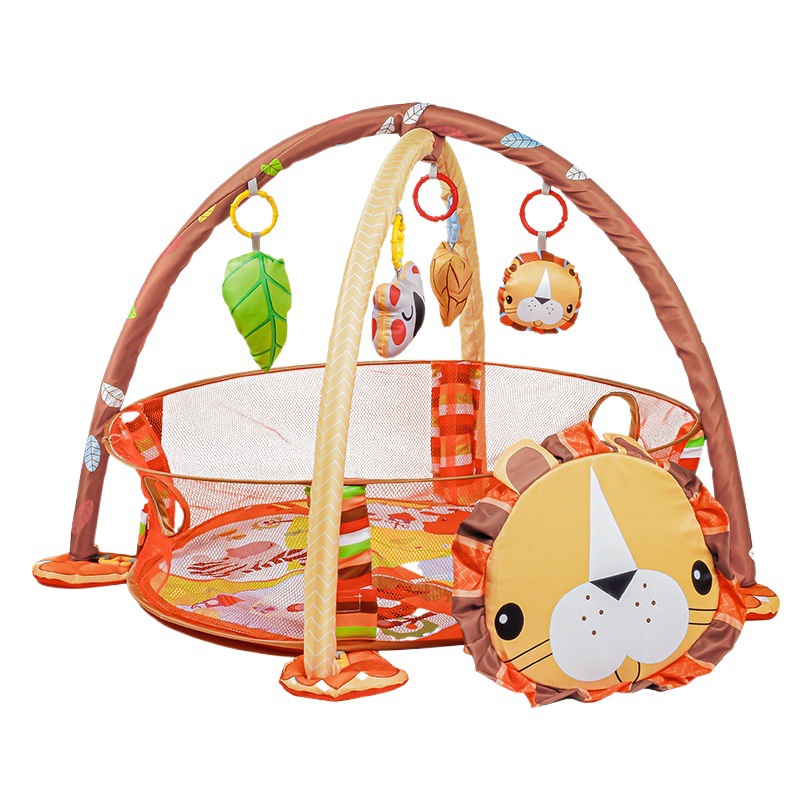 Parque de juegos para bebés transfronterizo, centro de actividades, piscina de bolas océano para educación temprana y desarrollo cognitivo, juguetes de tapete de gateo para recién nacidos