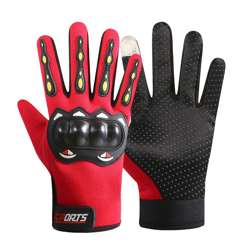 Guantes calientes para niños y niñas en otoño y invierno para proteger a prueba de viento y frío guantes de ciclismo con lana