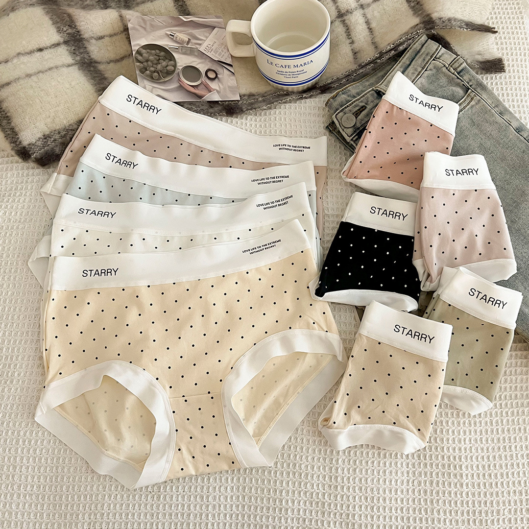 7A Antibacterial underwear for Girls, pure cotton, seamless, all-cotton, breathable for girls, students, women, triangle shorts, top underwear, women pic 17