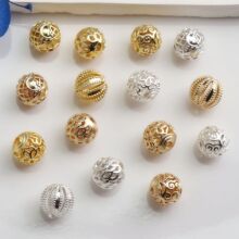 14K����ɫ�U����ͨ�׸������diy����朴����Ʒ���ɢ�����l