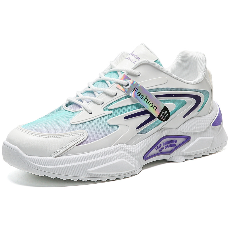 Zapatos de hombre primavera 2026 nueva marca de moda zapatos deportivos casuales de corrida de red para hombre aumento de altura papá zapatos de moda versátiles