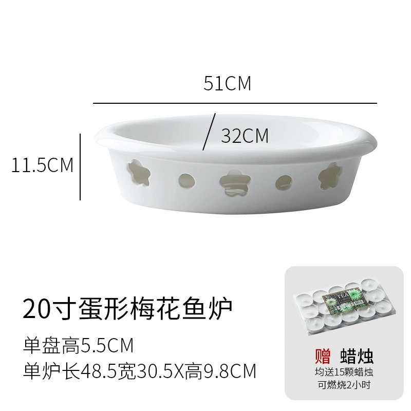 Candle, thermos, ceramic tableware, heat preservation